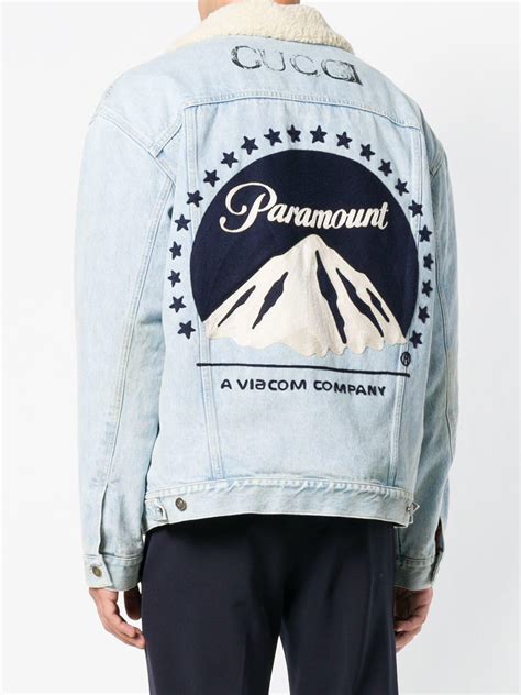 gucci paramount jeansjacke